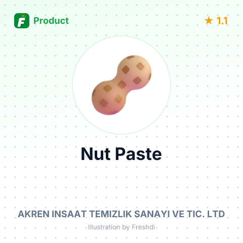 Nut Paste – summary card, no photo uploaded yet