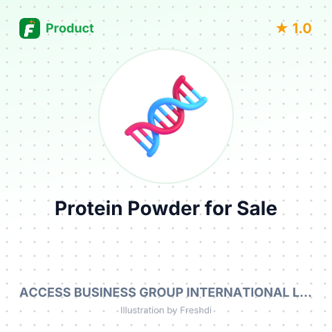 Nutrilite Protein Powder - Green Tea Flavor – summary card, no photo uploaded yet