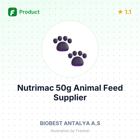 Nutrimac 50g Animal Feed – summary card, no photo uploaded yet