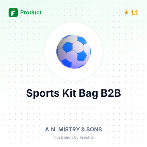 Nylon Sports Goods Kit Bag – summary card, no photo uploaded yet