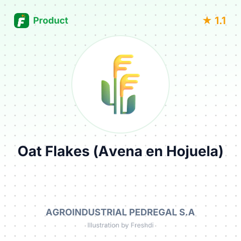 Oat Flakes (Avena en Hojuela) – summary card, no photo uploaded yet