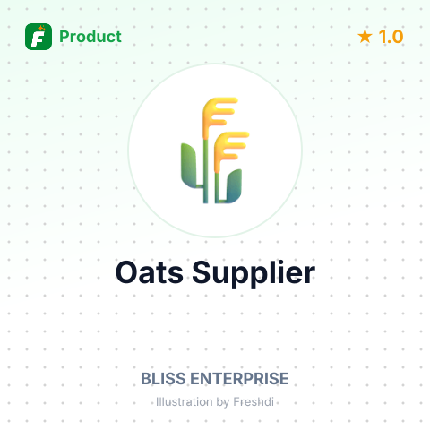 Oats (Super Market Items) – summary card, no photo uploaded yet