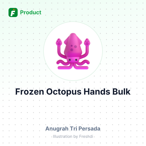 Octopus Hands (Individual Quick Frozen) – summary card, no photo uploaded yet