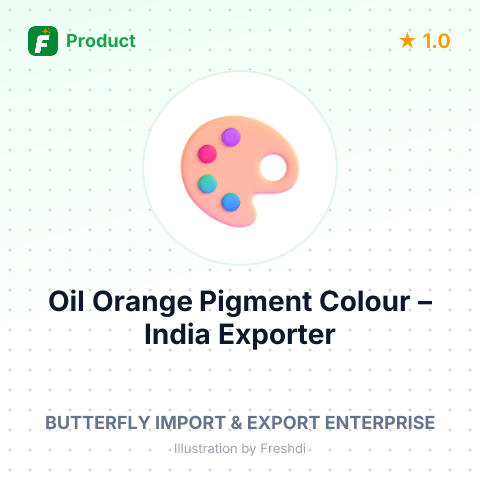 Oil Orange Pigment Colour – summary card, no photo uploaded yet