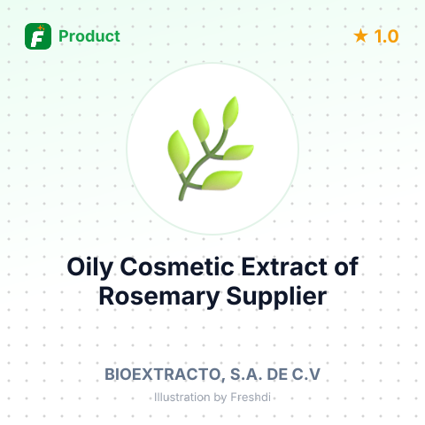 Oily Cosmetic Extract of Rosemary – summary card, no photo uploaded yet
