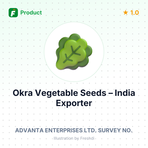 Okra Vegetable Seeds (F1 ADV 102) – summary card, no photo uploaded yet