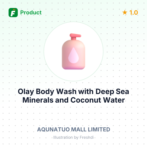 Olay Body Wash with Deep Sea Minerals and Coconut Water – summary card, no photo uploaded yet