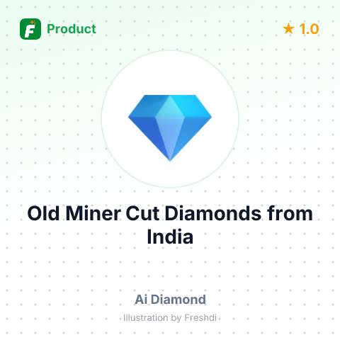 Old Miner Cut Diamonds – summary card, no photo uploaded yet