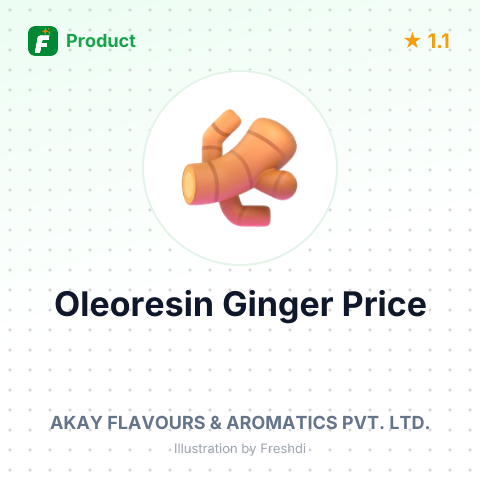 Oleoresin Ginger – summary card, no photo uploaded yet