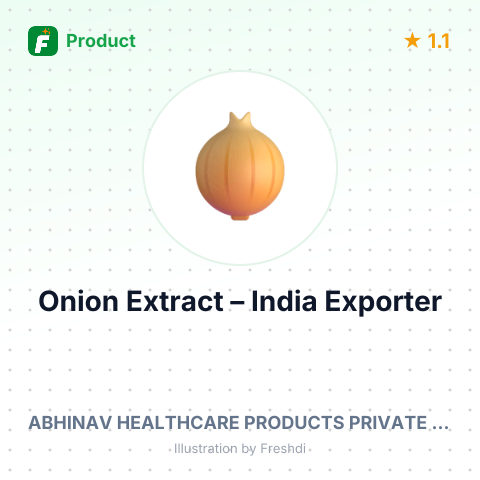 Onion Extract – summary card, no photo uploaded yet