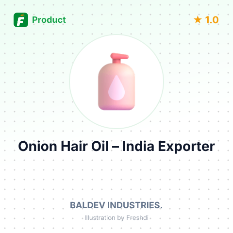 Onion Hair Oil – summary card, no photo uploaded yet