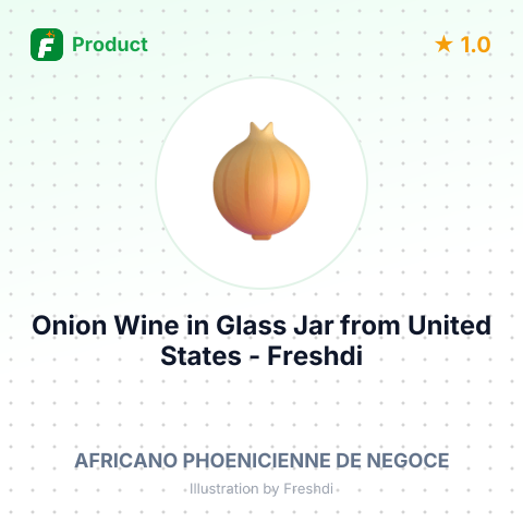 Onion Wine in Glass Jar – summary card, no photo uploaded yet