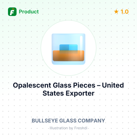 Opalescent Glass Pieces – summary card, no photo uploaded yet