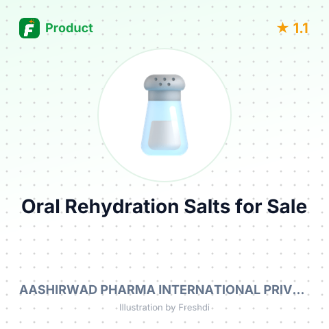 Oral Rehydration Salts - Orange Sachets – summary card, no photo uploaded yet