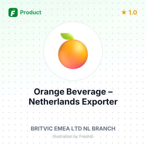 Orange Beverage – summary card, no photo uploaded yet