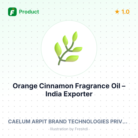 Orange Cinnamon Fragrance Oil – summary card, no photo uploaded yet