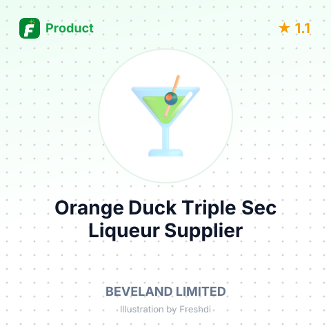Orange Duck Triple Sec Liqueur – summary card, no photo uploaded yet