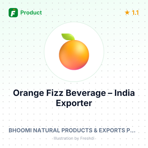 Orange Fizz Beverage (130 ml) – summary card, no photo uploaded yet