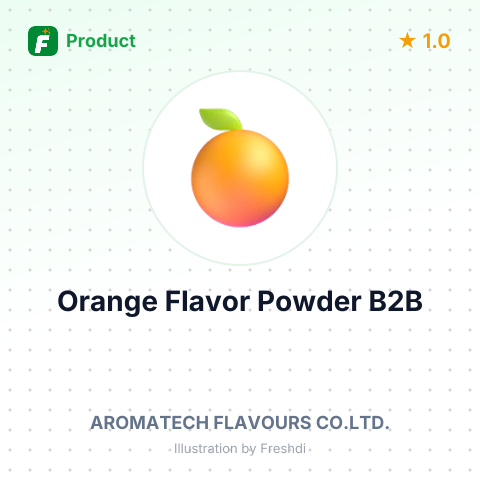 Orange Flavor Powder – summary card, no photo uploaded yet