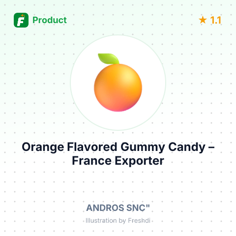 Orange Flavored Gummy Candy – summary card, no photo uploaded yet