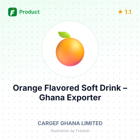 Orange Flavored Soft Drink – summary card, no photo uploaded yet