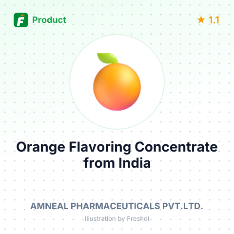 Orange Flavoring Concentrate – summary card, no photo uploaded yet