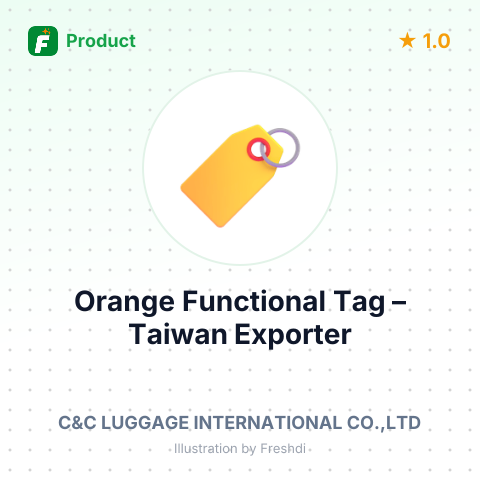 Orange Functional Tag – summary card, no photo uploaded yet