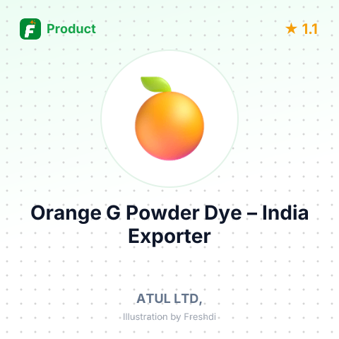 Orange G Powder Dye – summary card, no photo uploaded yet