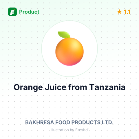 Orange Juice – summary card, no photo uploaded yet