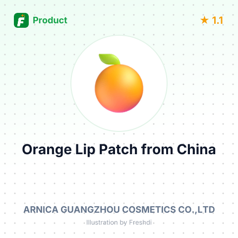 Orange Lip Patch – summary card, no photo uploaded yet