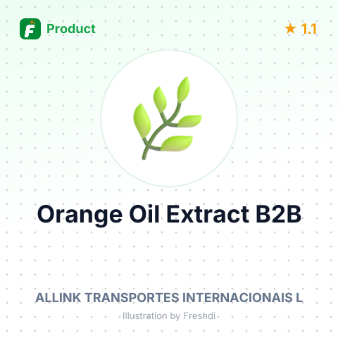 Orange Oil Extract – summary card, no photo uploaded yet
