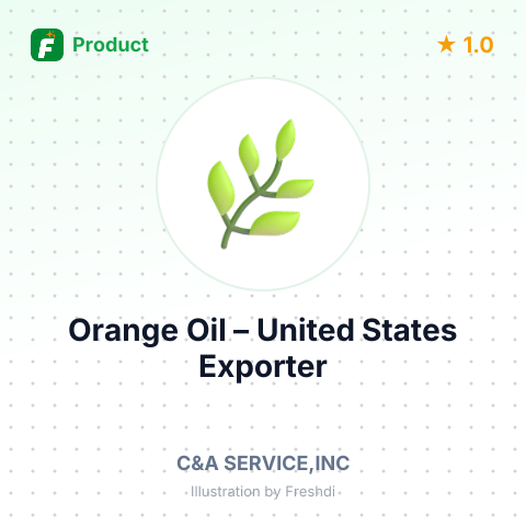 Orange Oil (Terpeneless) – summary card, no photo uploaded yet