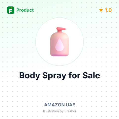 Orange Peel Body Spray – summary card, no photo uploaded yet