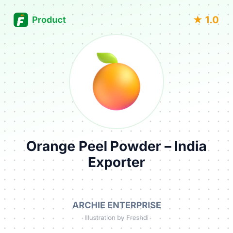 Orange Peel Powder – summary card, no photo uploaded yet
