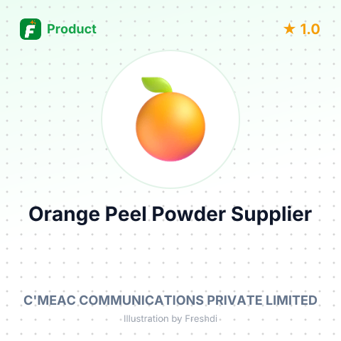 Orange Peel Powder – summary card, no photo uploaded yet