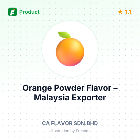 Orange Powder Flavor – summary card, no photo uploaded yet