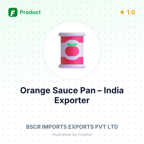 Orange Sauce Pan – summary card, no photo uploaded yet