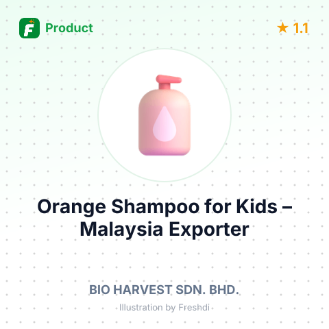 Orange Shampoo for Kids – summary card, no photo uploaded yet