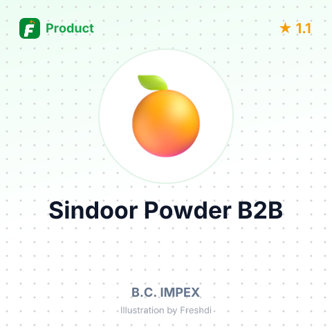Orange Sindoor Powder – summary card, no photo uploaded yet