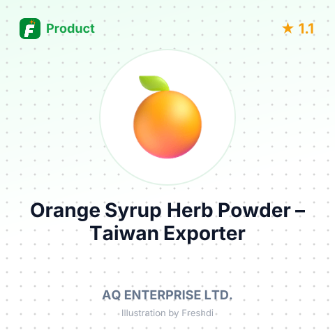 Orange Syrup Herb Powder – summary card, no photo uploaded yet