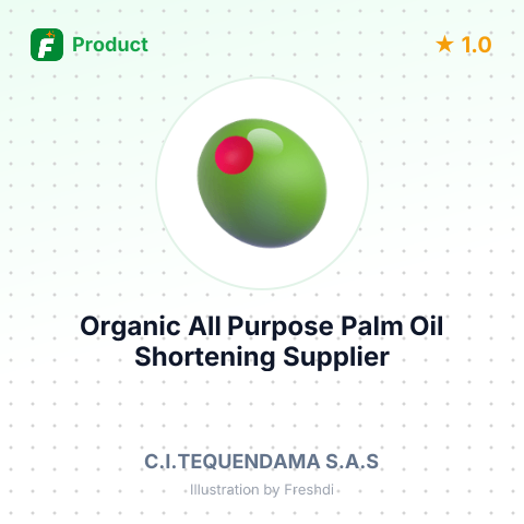 Organic All Purpose Palm Oil Shortening – summary card, no photo uploaded yet