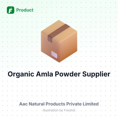 Organic Amla Powder – summary card, no photo uploaded yet