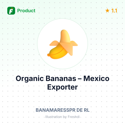 Organic Bananas – summary card, no photo uploaded yet