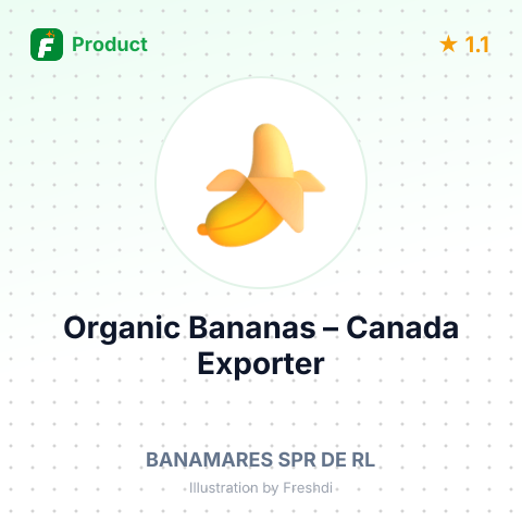 Organic Bananas – summary card, no photo uploaded yet