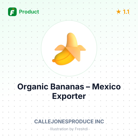 Organic Bananas – summary card, no photo uploaded yet