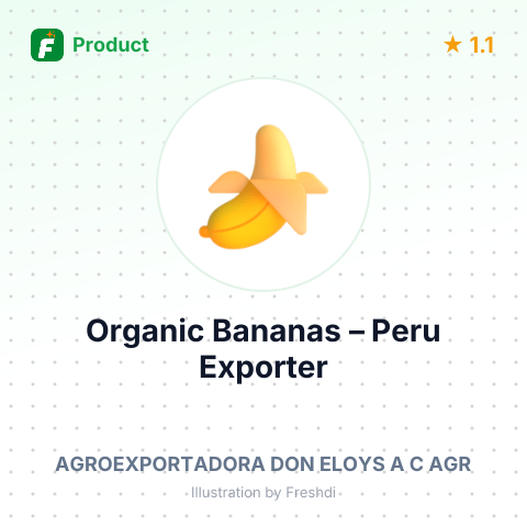 Organic Bananas – summary card, no photo uploaded yet