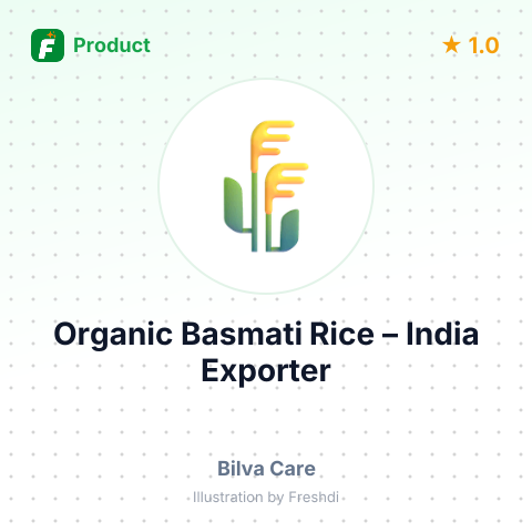 Organic Basmati Rice – summary card, no photo uploaded yet
