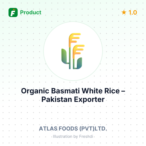 Organic Basmati White Rice – summary card, no photo uploaded yet