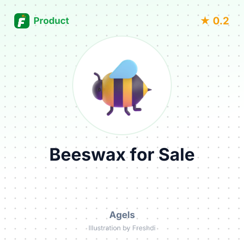 Organic Beeswax – summary card, no photo uploaded yet