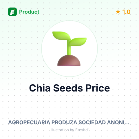 Organic Black Chia Seeds – summary card, no photo uploaded yet